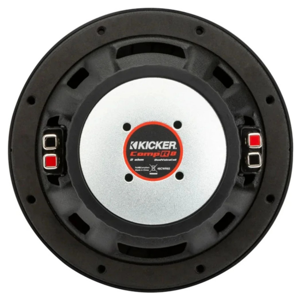 Kicker CompR CWR84, 8 tums baselement, 2x4 ohm