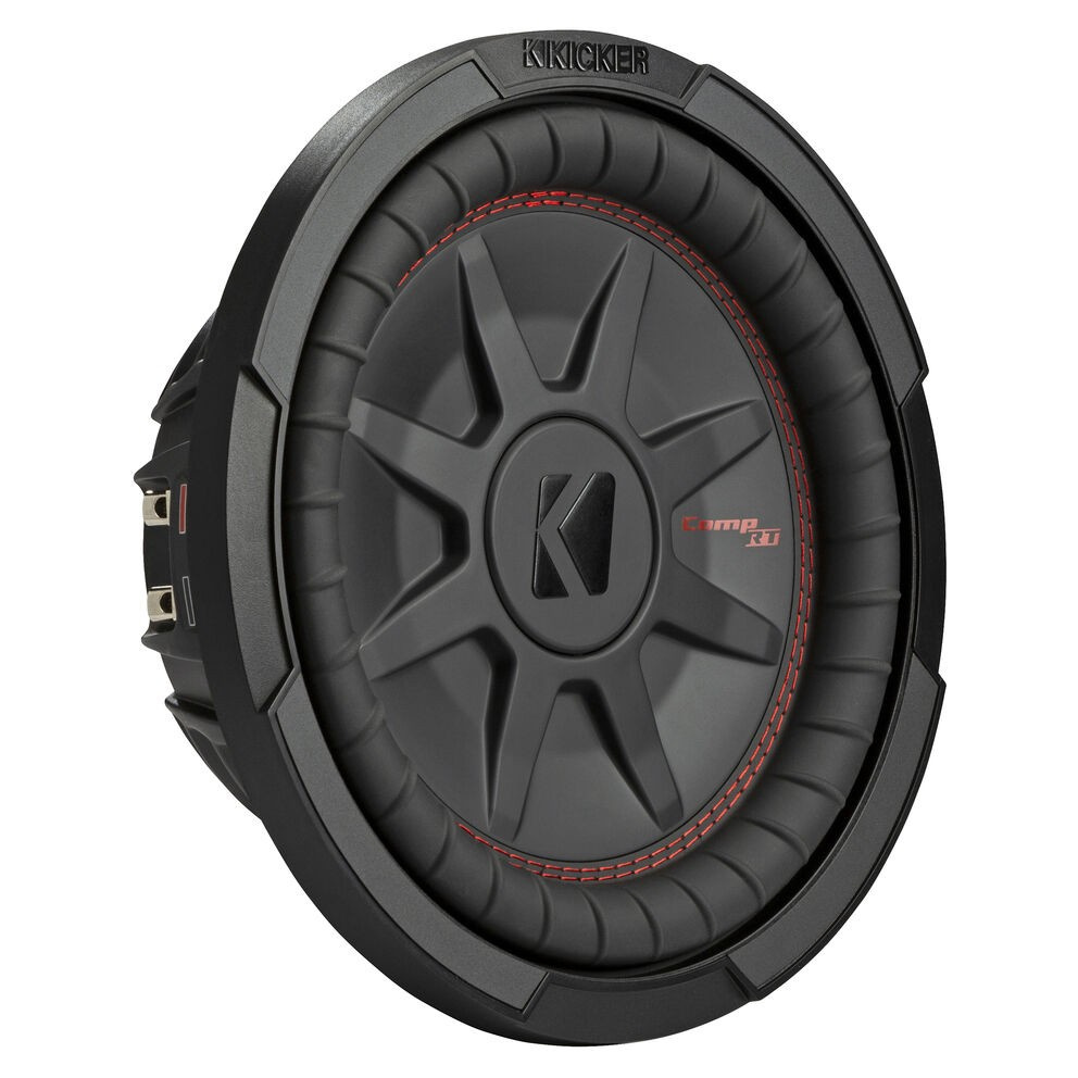 Kicker CompRT CWRT104, 10 tums baselement, 2x4 ohm