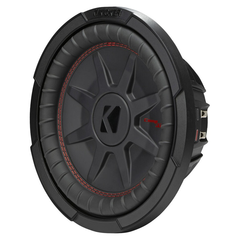 Kicker CompRT CWRT104, 10 tums baselement, 2x4 ohm
