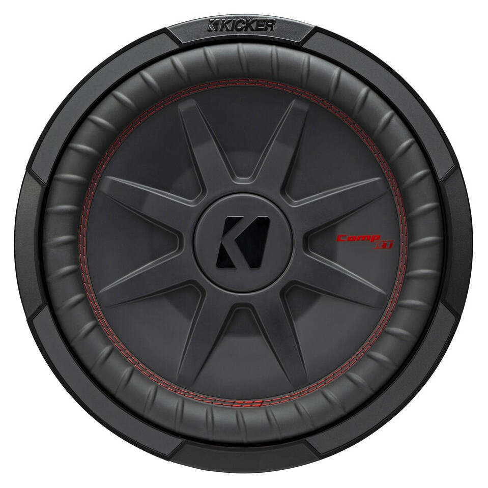 Kicker CompRT CWRT122, 12 tums baselement, 2x2 ohm