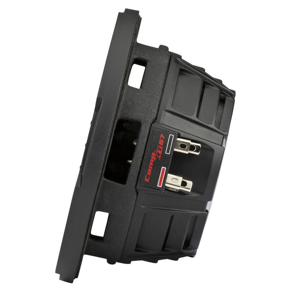 Kicker CompRT CWRT672, 6.75 tums baselement, 2x2 ohm