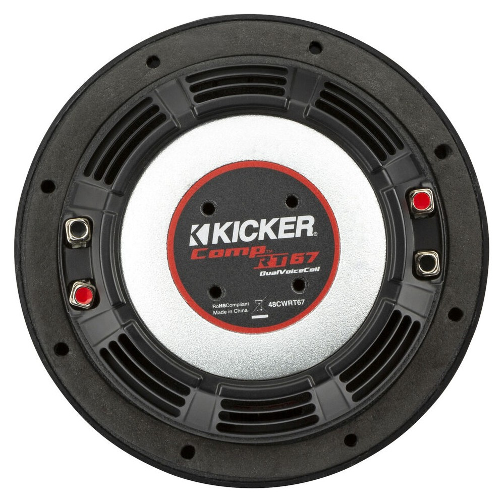 Kicker CompRT CWRT674, 6.75 tums baselement, 2x4 ohm