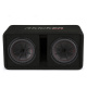 Kicker CompR DCWR102, portad 2x10 tums baslåda, 2 ohm Kicker CompR DCWR102, portad 2x10 tums baslåda, 2 ohm