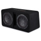 Kicker CompR DCWR122, portad 2x12 tums baslåda, 2 ohm Kicker CompR DCWR122, portad 2x12 tums baslåda, 2 ohm