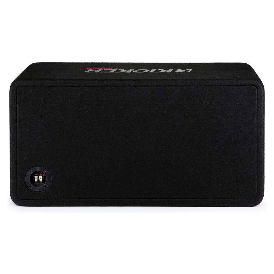 Kicker CompR DCWR122, portad 2x12 tums baslåda, 2 ohm
