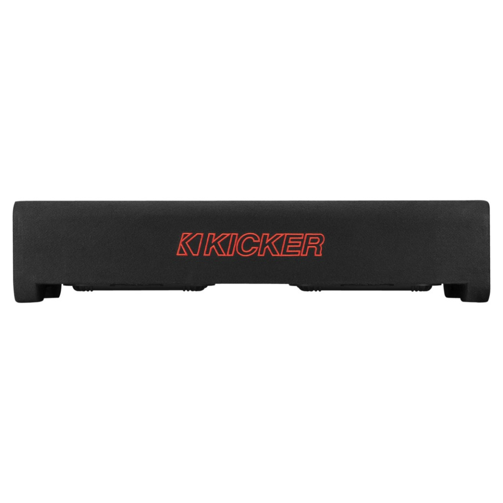 Kicker Solo-Baric DL7TDF122, 2x12 tums nedåtriktad baslåda, 2 ohm