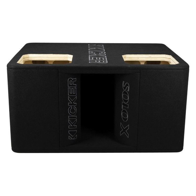 Kicker SoloX DUL7X12, dubbel tom baslåda för 12 tums SoloX