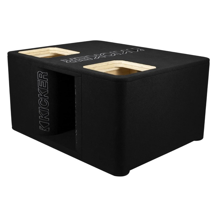 Kicker SoloX DUL7X12, dubbel tom baslåda för 12 tums SoloX