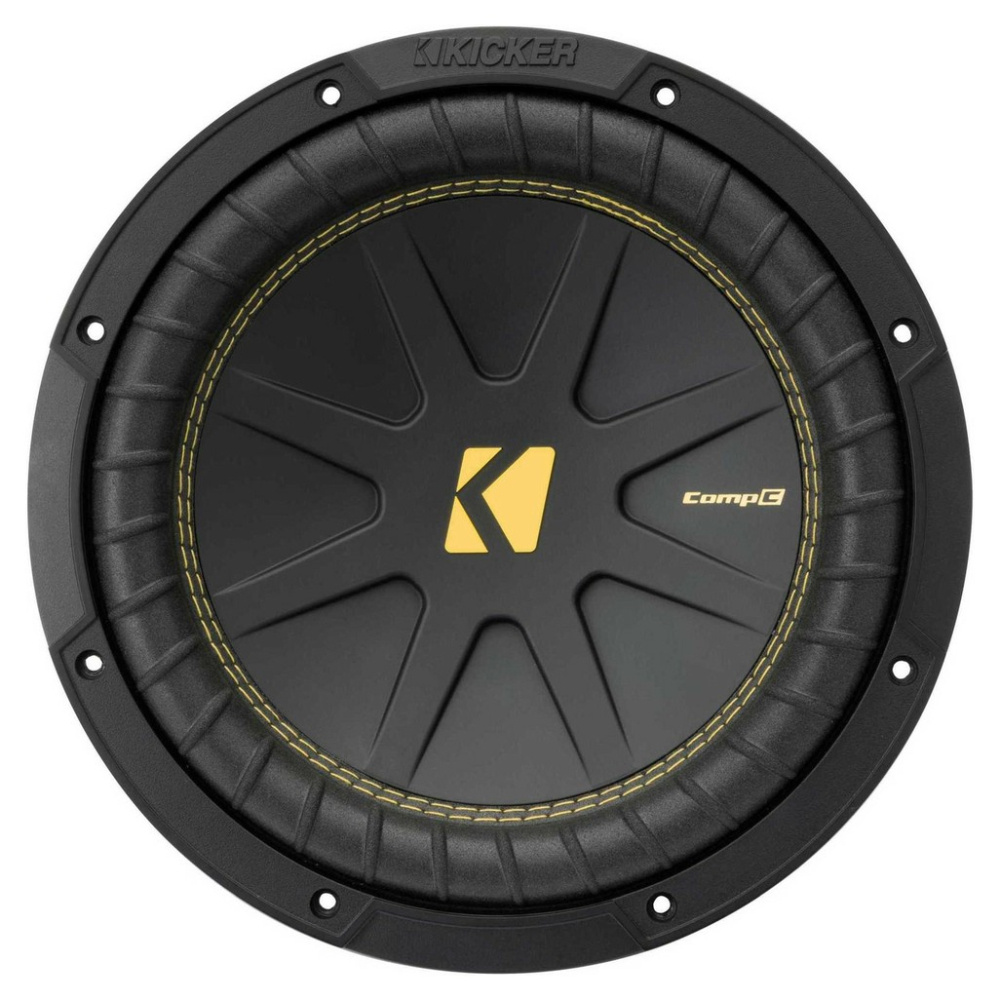Kicker CompC CWCD104, 10 tums baselement, 2x4 ohm