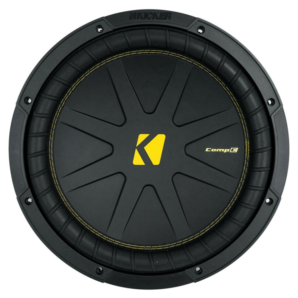 Kicker CompC CWCD124, 12 tums baselement, 2x4 ohm