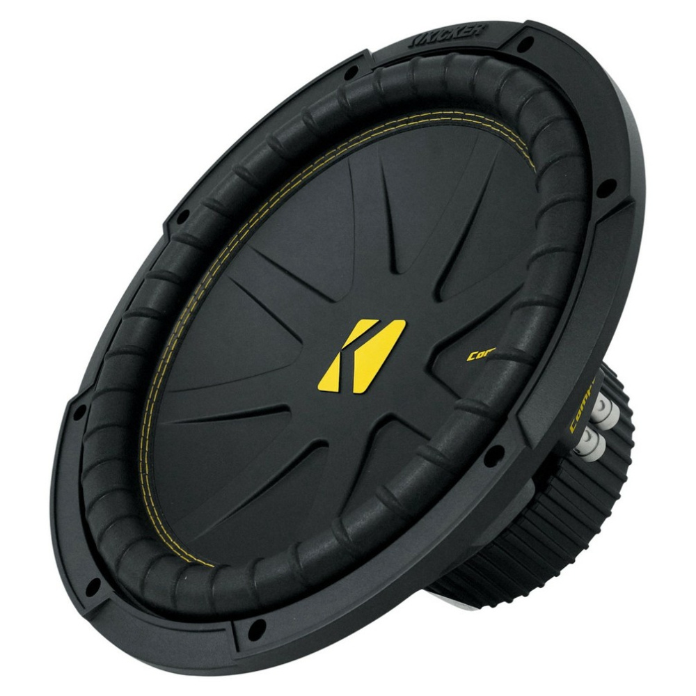 Kicker CompC CWCD124, 12 tums baselement, 2x4 ohm