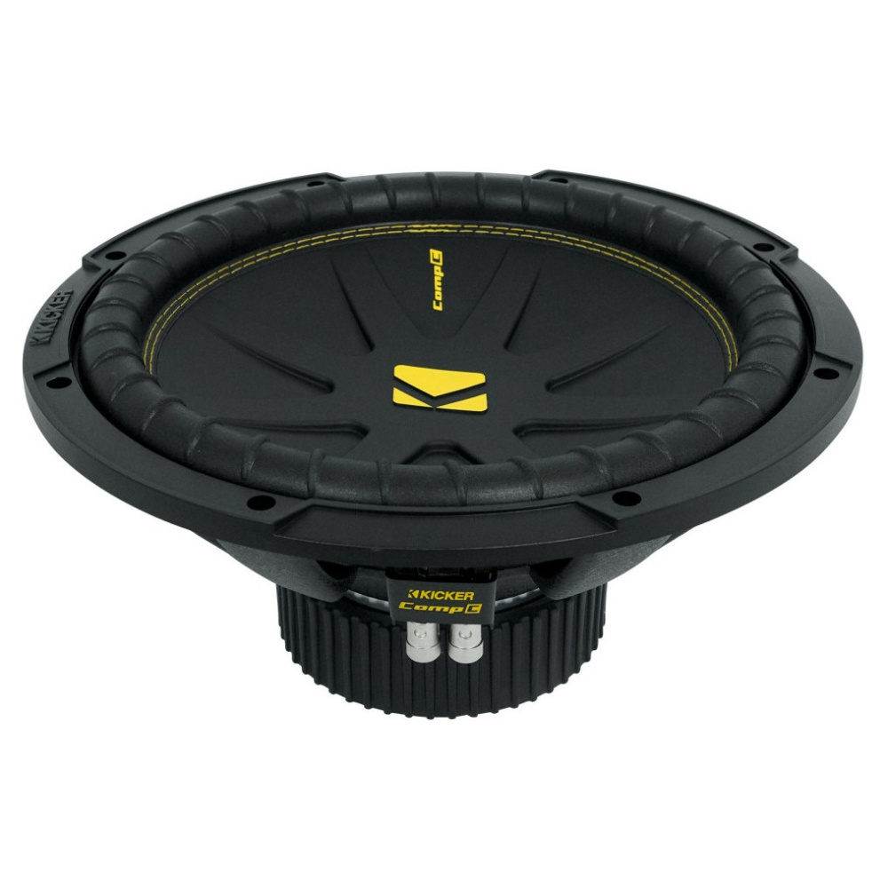 Kicker CompC CWCD124, 12 tums baselement, 2x4 ohm