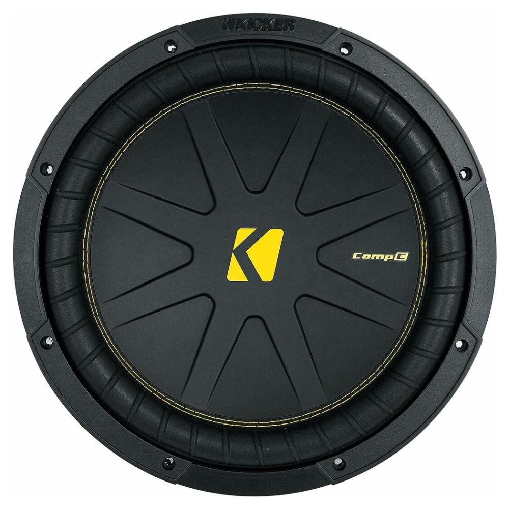 Kicker CompC CWCS124, 12 tums baselement, 4 ohm