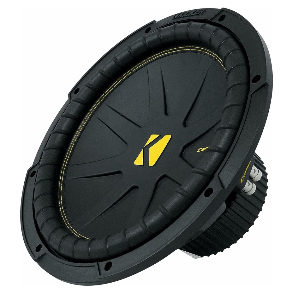 Kicker CompC CWCS124, 12 tums baselement, 4 ohm