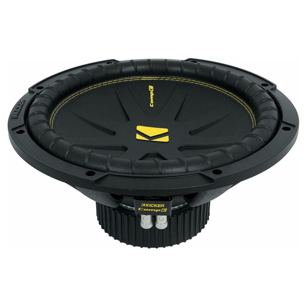 Kicker CompC CWCS124, 12 tums baselement, 4 ohm