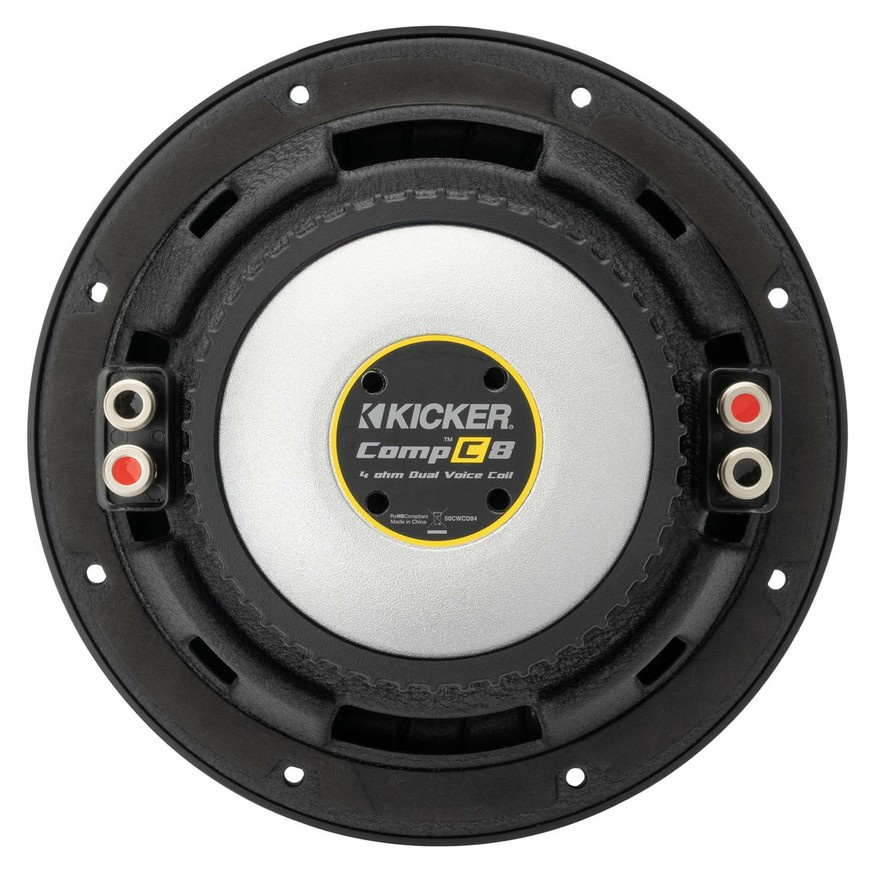 Kicker CompC CWCS84, 8 tums baselement, 4 ohm