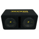 Kicker CompC DCWC102, portad 2x10 tums baslåda, 2 ohm Kicker CompC DCWC102, portad 2x10 tums baslåda, 2 ohm