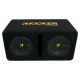 Kicker CompC DCWC102, portad 2x10 tums baslåda, 2 ohm Kicker CompC DCWC102, portad 2x10 tums baslåda, 2 ohm