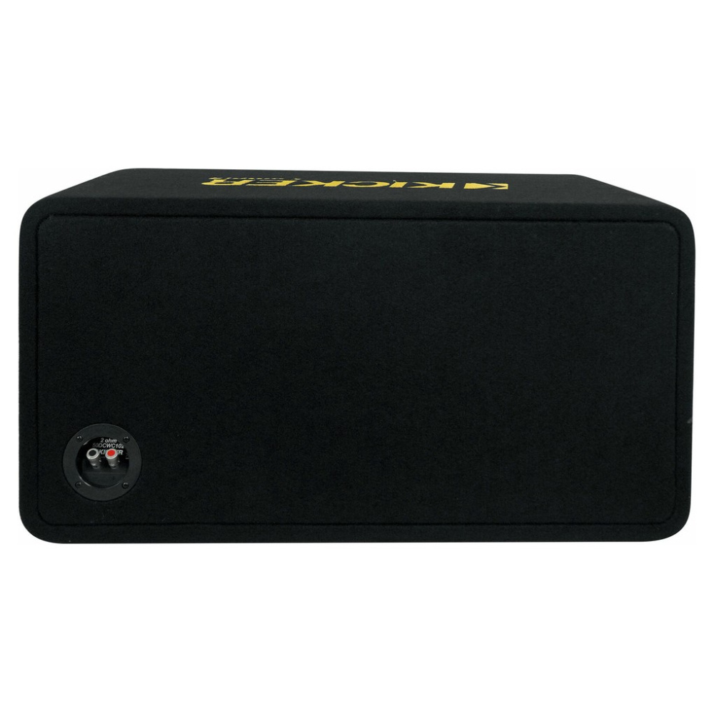 Kicker CompC DCWC102, portad 2x10 tums baslåda, 2 ohm