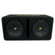 Kicker CompC DCWC122, portad 2x12 tums baslåda, 2 ohm Kicker CompC DCWC122, portad 2x12 tums baslåda, 2 ohm