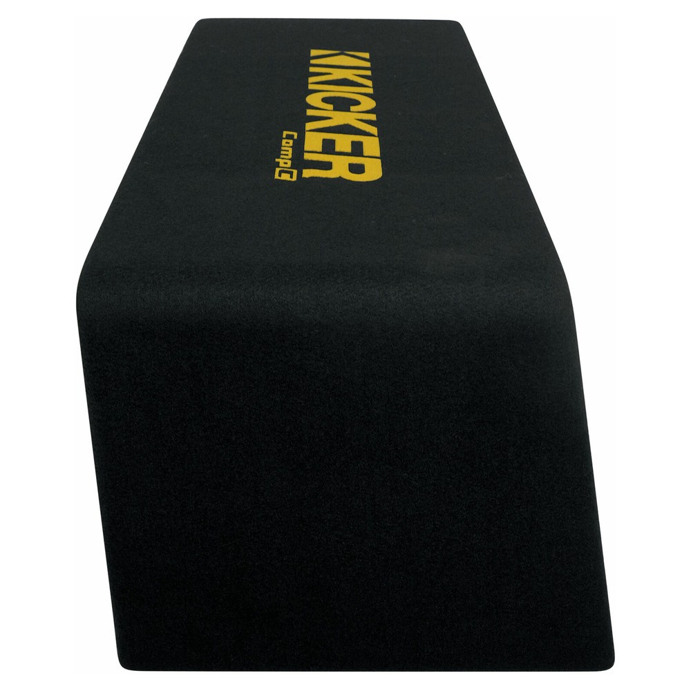 Kicker CompC DCWC122, portad 2x12 tums baslåda, 2 ohm