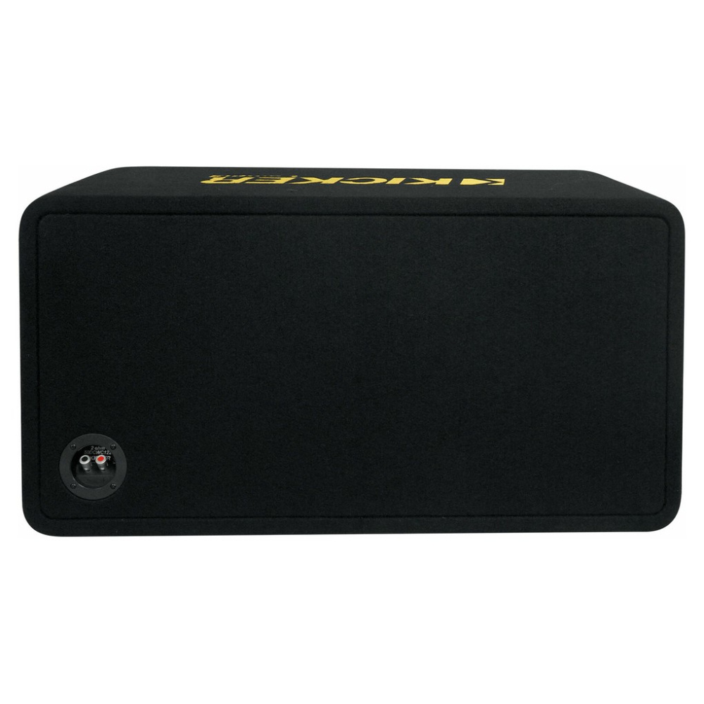 Kicker CompC DCWC122, portad 2x12 tums baslåda, 2 ohm