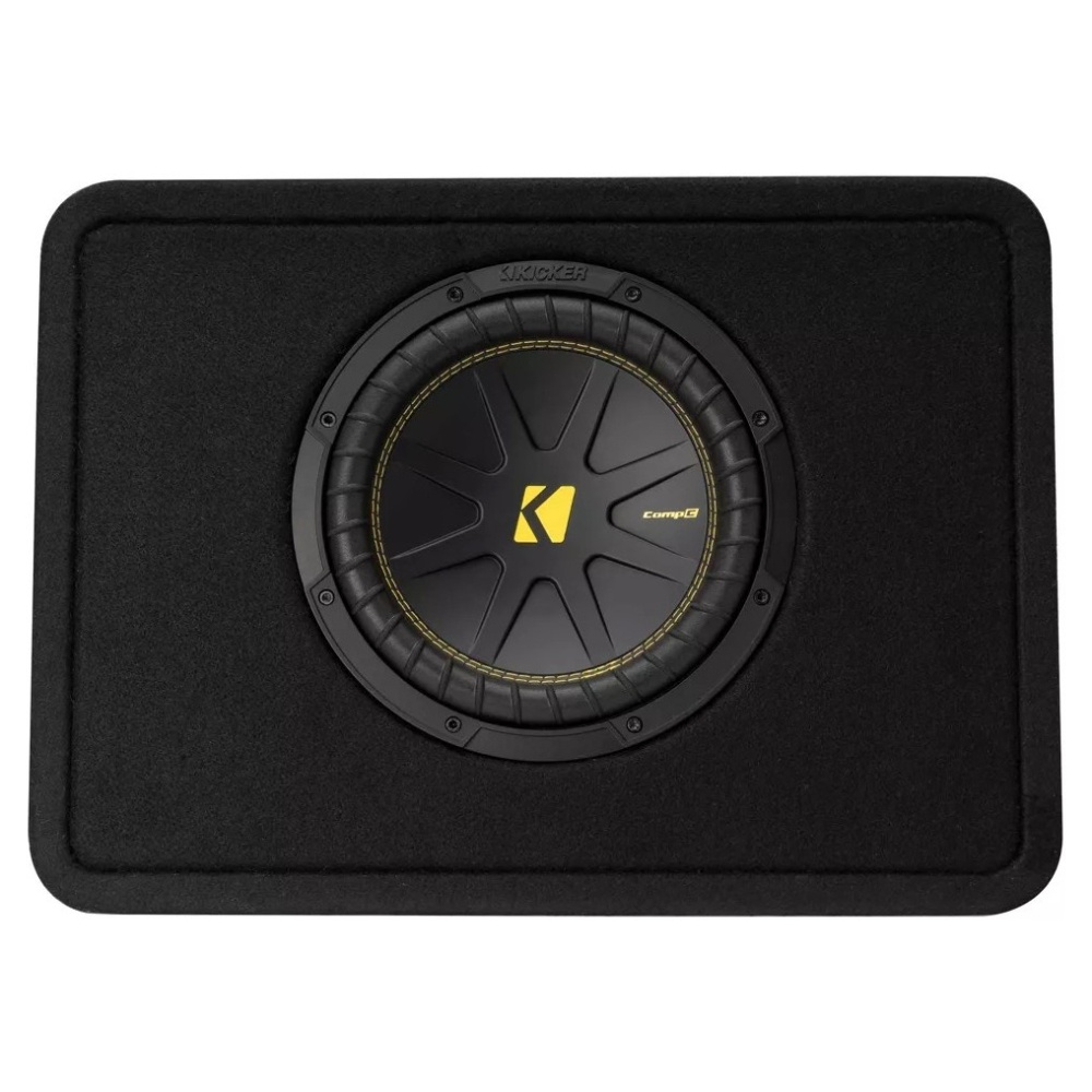 Kicker CompC TCWC102, portad 1x10 tums baslåda, 2 ohm