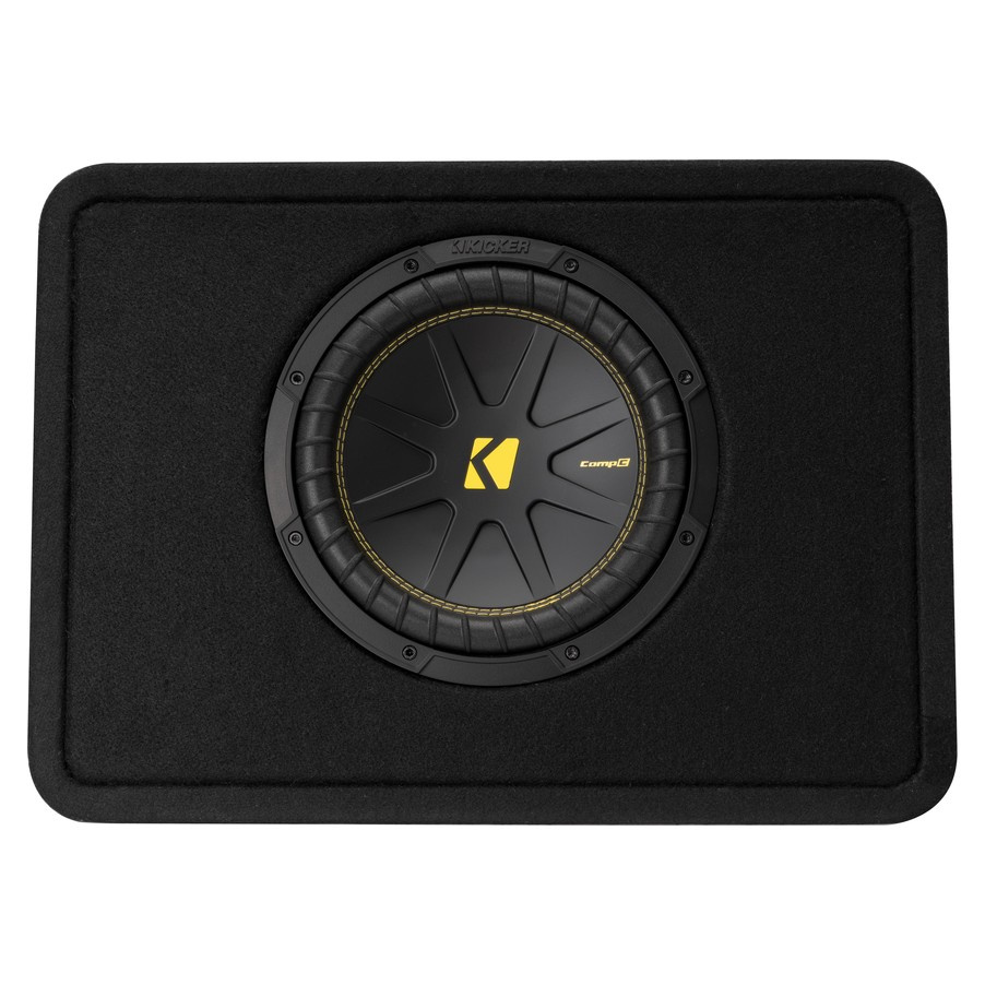 Kicker CompC TCWC104, portad 1x10 tums baslåda, 4 ohm