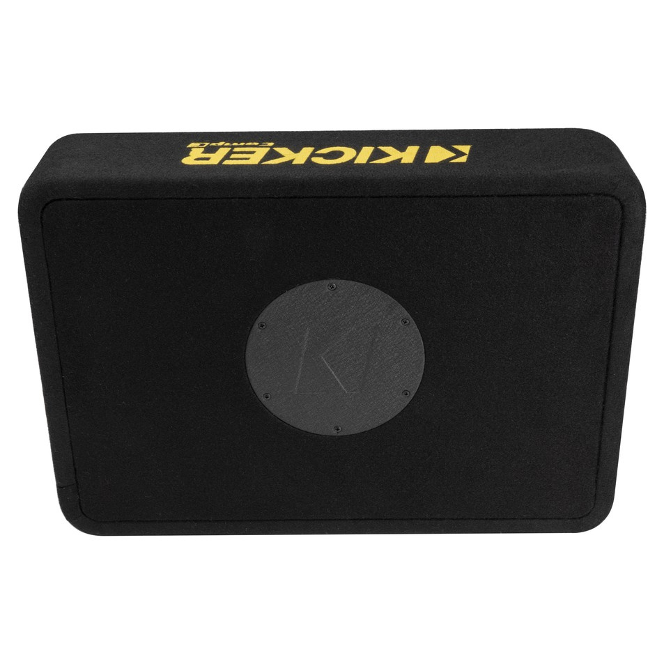 Kicker CompC TCWC104, portad 1x10 tums baslåda, 4 ohm