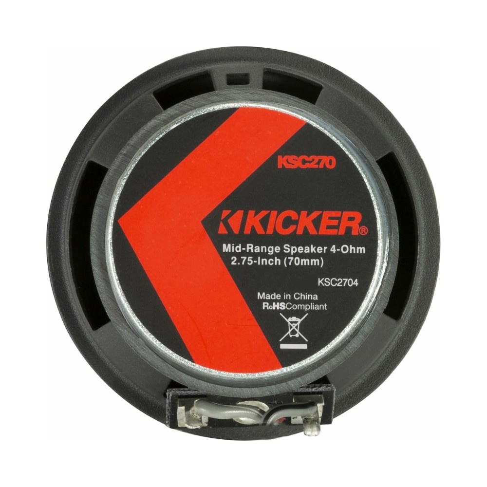 Kicker KSC2704, 2.75 tums mellanregister, par