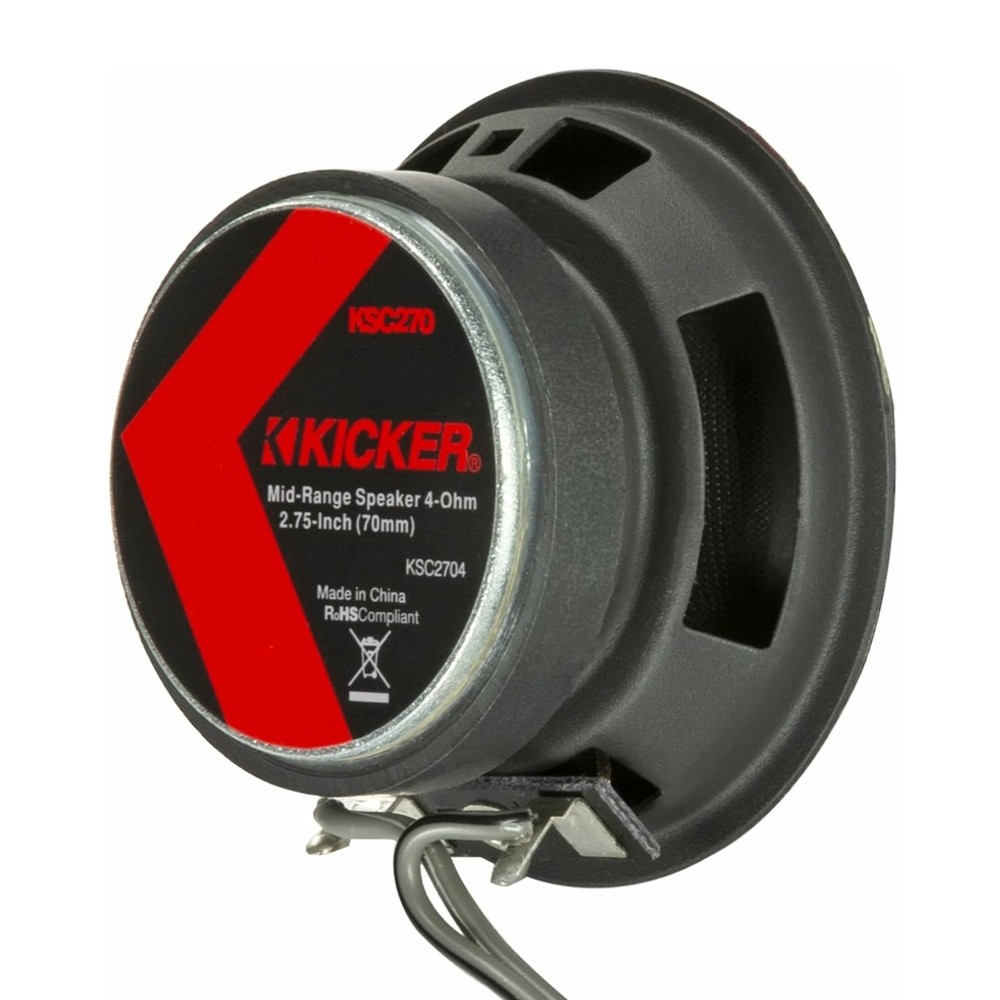 Kicker KSC2704, 2.75 tums mellanregister, par