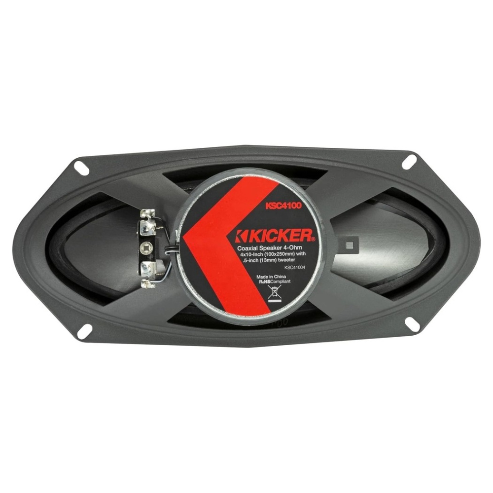 Kicker KSC41004, 4x10 tums koaxialhögtalare, par
