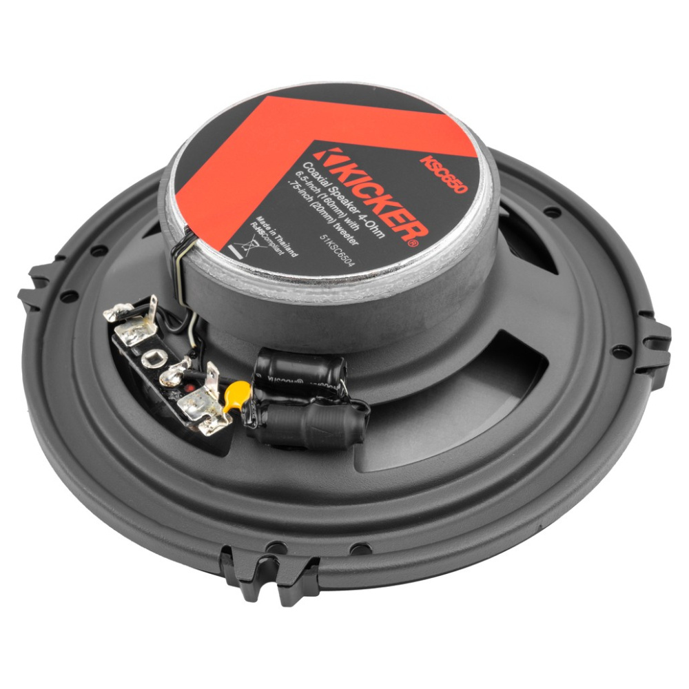 Kicker KSC6504, 6.5 tums koaxialhögtalare, par