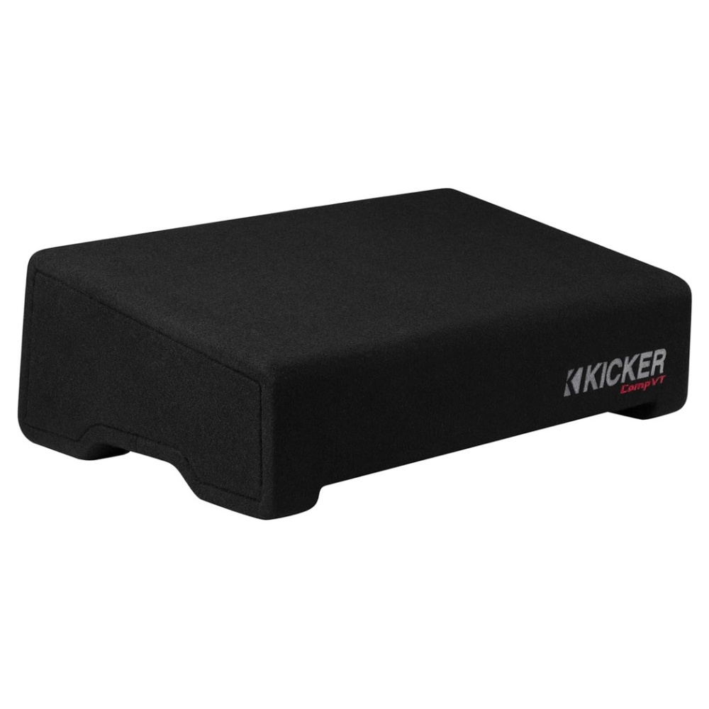 Kicker CompVT CVTDF122, 12 tums nedåtriktad baslåda, 2 ohm