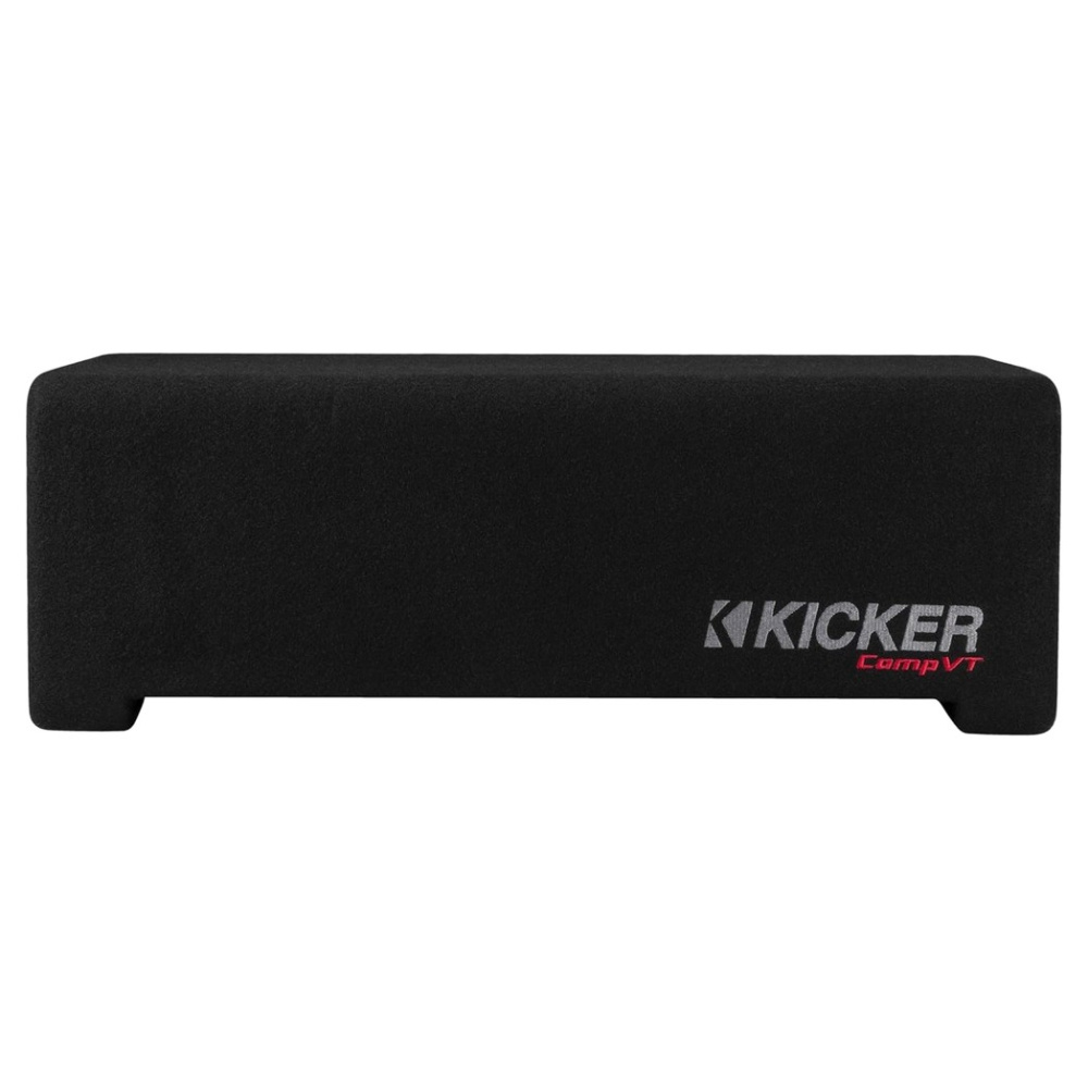 Kicker CompVT CVTDF122, 12 tums nedåtriktad baslåda, 2 ohm