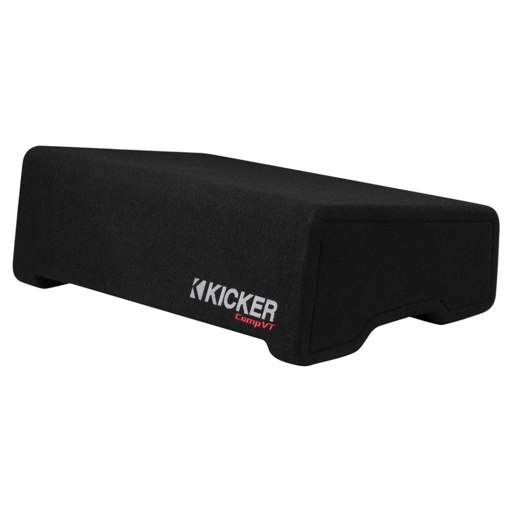 Kicker CompVT CVTDF122, 12 tums nedåtriktad baslåda, 2 ohm