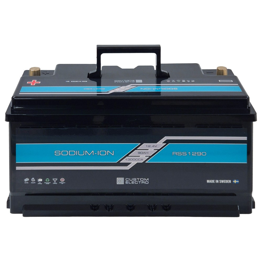 CustomElectro RSS v2 12-90, kraftfullt 90Ah Sodium-Ion batteri