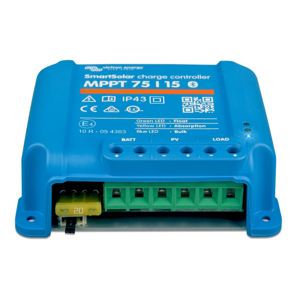 Victron SmartSolar MPPT 75/15, laddningsregulator för solpaneler