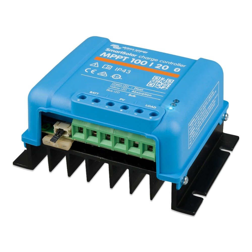 Victron SmartSolar MPPT 100/20-48V, laddningsregulator för solpaneler
