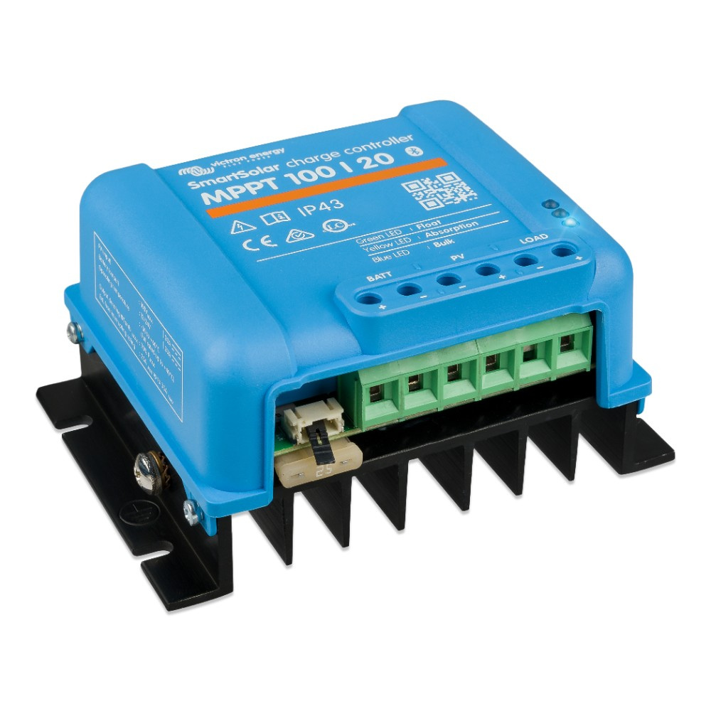 Victron SmartSolar MPPT 100/20-48V, laddningsregulator för solpaneler