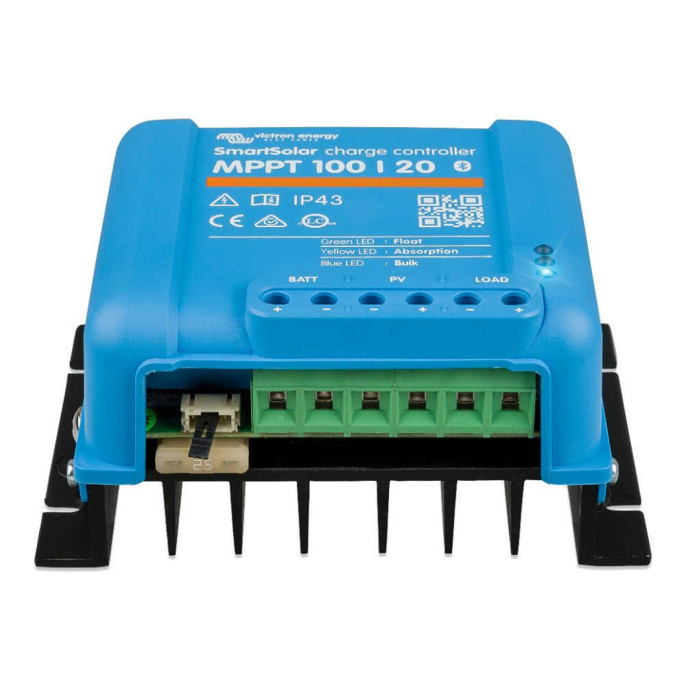 Victron SmartSolar MPPT 100/20-48V, laddningsregulator för solpaneler