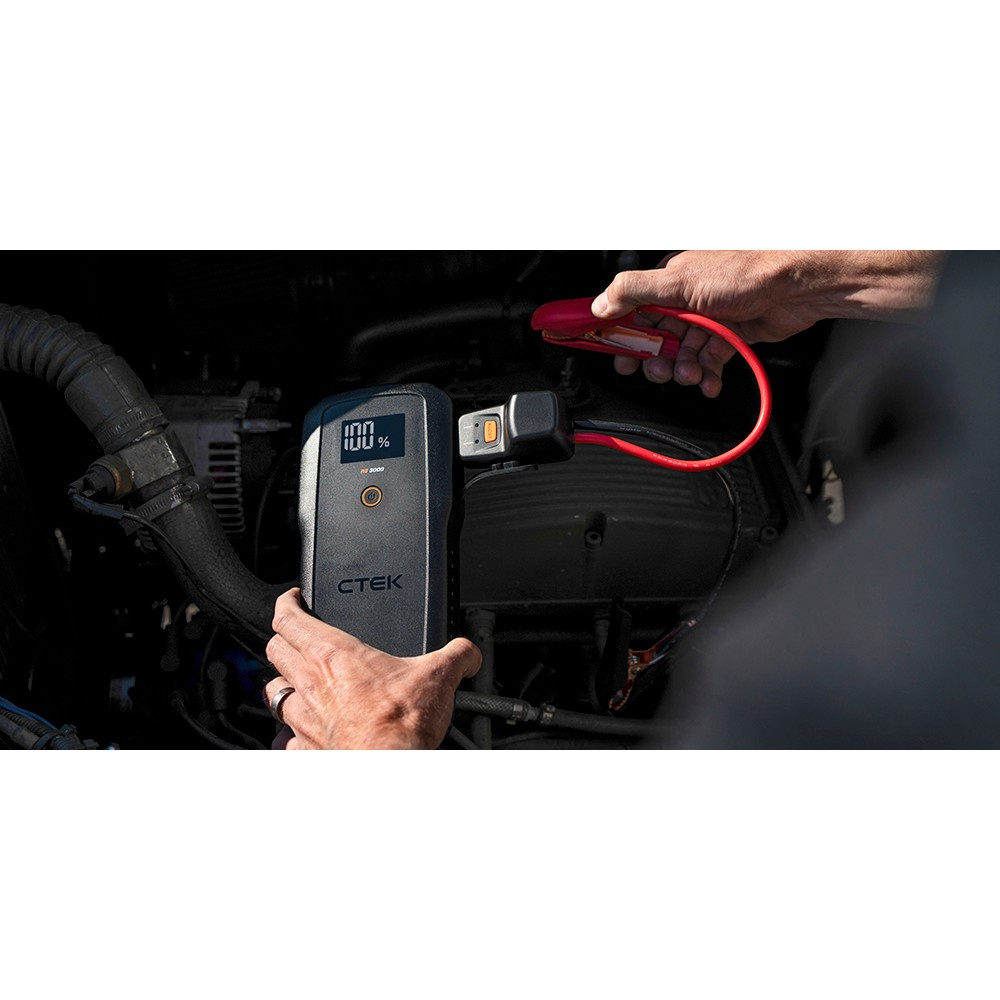 CTEK RB 3000, startbooster på 3000A