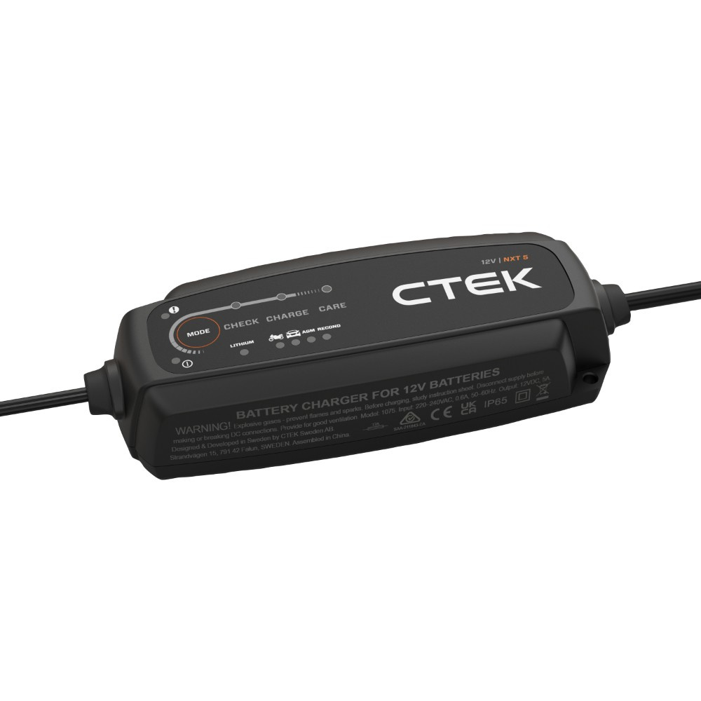 CTEK NXT 5, 5A batteriladdare