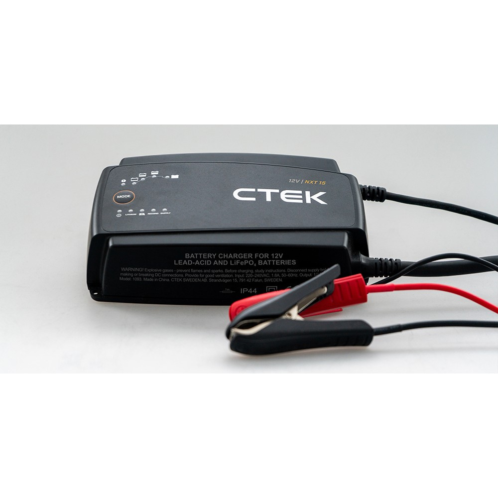CTEK NXT 15, 15A batteriladdare