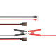 CTEK MXS 3,8A Batteriladdare Batteriladdare med klämmor och kablar för anslutning.