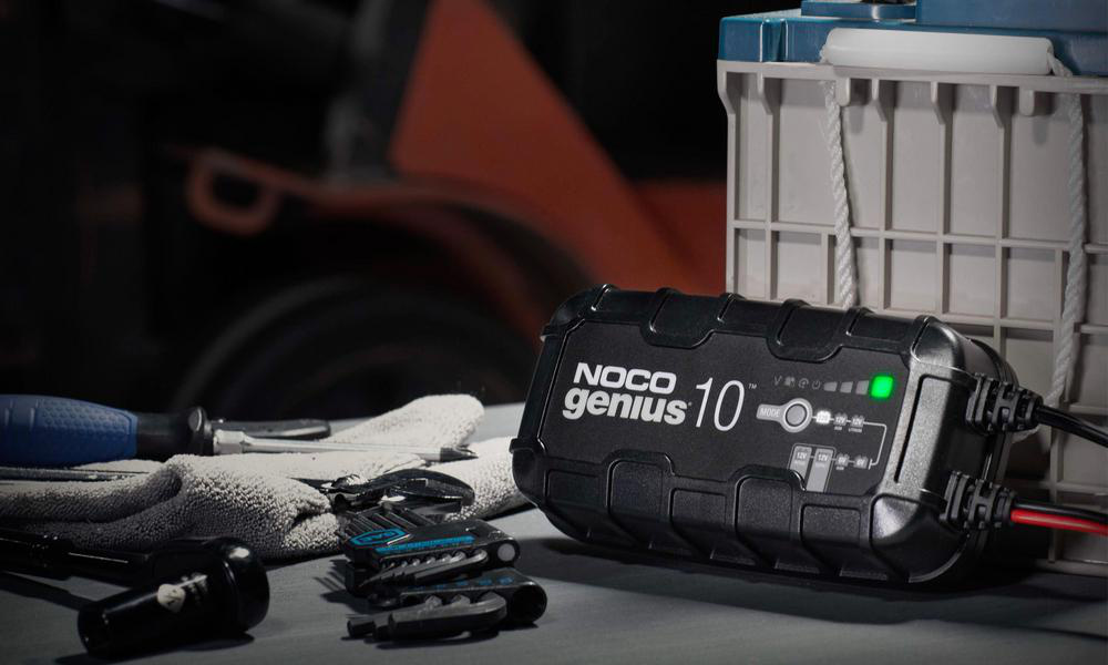 NOCO Genius 10, 6/12V batteriladdare, 10A, returexemplar