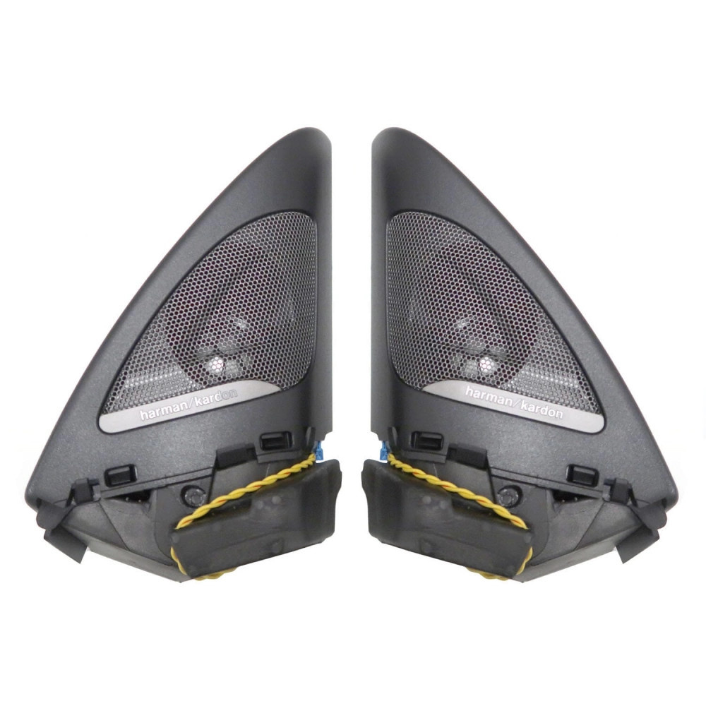 Diskantlist för BMW F22/F23, Harman Kardon, par av högkvalitativa ljudkomponenter.