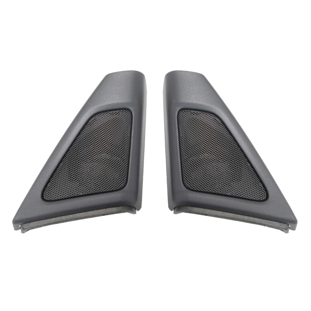 Diskantlist i grå plast för BMW F10/F11, par, 2010-2017.