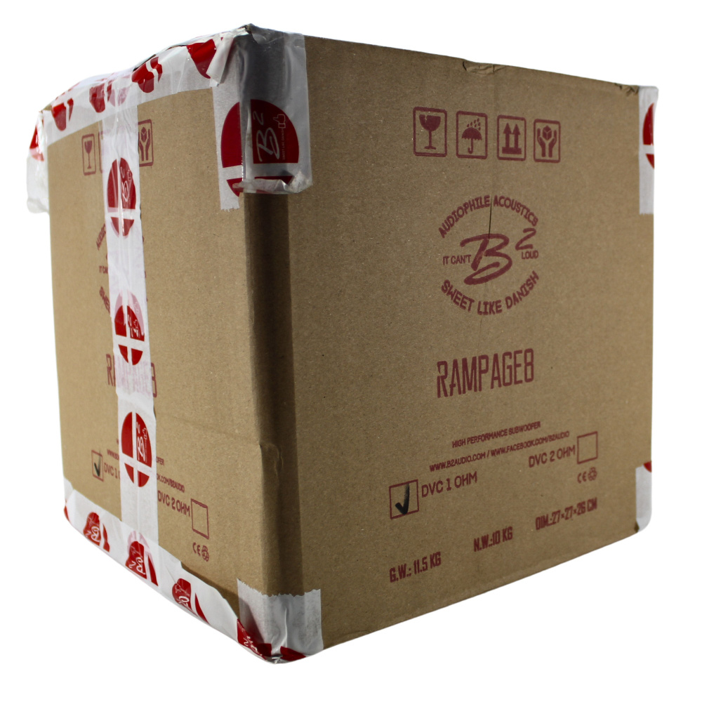 B² Audio RAMPAGE 8 D1, 8 tum baselement, returexemplar