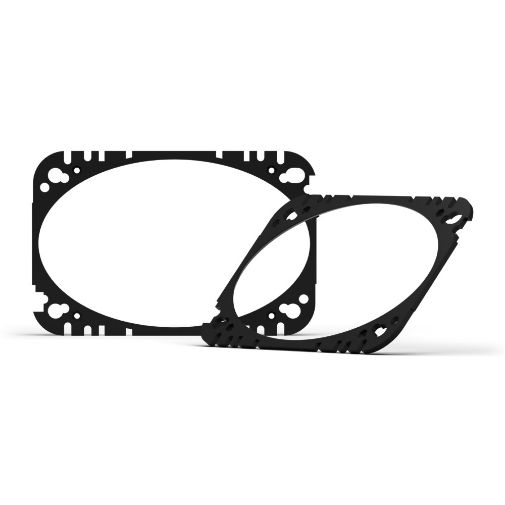 Rockford Fosgate Punch P1V2-46, 4x6 tum 3-vägs koaxialhögtalare, par